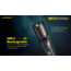 Nitecore MH11 1000 Lumen USB-C Rechargeable Flashlight, Black, 6952506406630