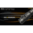 Nitecore MH12S 1800 Lumen Rechargeable Flashlight with a TIKI UV Keychain Light, Black, 6952506406999