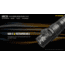 Nitecore MH12S 1800 Lumen USB-C Rechargeable Flashlight, Black, 6952506406432