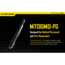 Nitecore MT06MD 180 Lumen Nichia 219B 2xAAA LED Penlight, Pupil Gauge, Black, 6952506404582