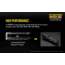 Nitecore NBP68HD for TM Series, Compatible with TM28, Yellow, 6952506492206