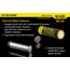 Nitecore NL1485 850mAh 14500 Rechargeable Battery, Yellow, 6952506492398