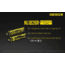 Nitecore NL1826R 2600mAh USB Rechargeable 18650 Li-ion Battery, Yellow, 6952506492299