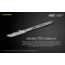 Nitecore NTK07 Titanium Knife, 4.51in, Silver, 6952506494088