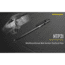 Nitecore NTP31 Bolt Action Tactical Pen, Black, 6952506494149