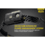 Nitecore NU25 360 Lumen Rechargeable Headlamp with White, Red, High CRI Triple Output, Yellow, 6952506404315