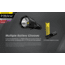 Nitecore P20UV V2 1000 Lumen LED Flashlight, Black, 6952506406401