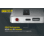 Nitecore SCL10 2-in-1 Smart Camera Light and Power Bank, Silver, 6952506494026