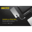 Nitecore SCL10 2-in-1 Smart Camera Light and Power Bank, Silver, 6952506494026