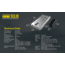 Nitecore SCL10 2-in-1 Smart Camera Light and Power Bank, Silver, 6952506494026
