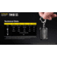 Nitecore TINI 2 500 Lumen Rechargeable Keychain Flashlight, Stainless Steel, Black, 6952506407149