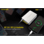 Nitecore UA66Q 6-Port 68W Quick Charge QC 3.0 2.0 USB Power Adapter, Silver, 6952506493081