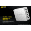 Nitecore UA66Q 6-Port 68W Quick Charge QC 3.0 2.0 USB Power Adapter, Silver, 6952506493081