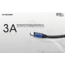 Nitecore UAC20 3.3ft USB Type C 3A Fast Charging Cable, Blue, 6952506493272
