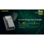 Nitecore UCN5 Dual-Slot USB-C QC Battery Charger for Canon LP-E17, Black, 6952506494309