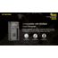 Nitecore UCN5 Dual-Slot USB-C QC Battery Charger for Canon LP-E17, Black, 6952506494309