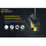 Nitecore UI2 Dual-Slot Intelligent USB Lithium-ion Battery Charger for 18650, 18350, 20700, 21700, Black, 6952506492923