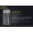 Nitecore UI2 Dual-Slot Intelligent USB Lithium-ion Battery Charger for 18650, 18350, 20700, 21700, Black, 6952506492923