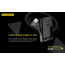 Nitecore UL109 Digital Dual Slot USB Travel Battery Charger for Leica D-LUX TYP109, Black, 6952506492640