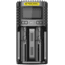 Nitecore UMS2 Intelligent USB Dual-Slot Superb Battery Charger, Black, 6952506492817