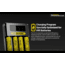 Nitecore Universal Battery Charger, Ci4, Four-Slot, Black, 6952506495368