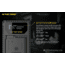 Nitecore UNK1 Nikon Camera Battery Charger for EN-EL14, EN-EL14a and EN-EL15 Batteries, Black, 6952506491780
