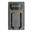 Nitecore USN2 Sony Camera Battery Charger for NP-BX1 Batteries, Black, 6952506492626