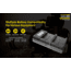Nitecore USN3 Pro Dual-Slot Fast Digital USB Charger for Sony Camera Batteries, Black, 6952506492862