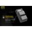 Nitecore USN4 Pro Digital QuickCharge 2.0 USB Battery Charger for Sony NP-FZ100 Batteries, Black, 6952506492701