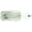 No Alibi Alien Jig Offshore Series, Fluorescent White Skirt, 8 oz White Head, NA-AJW8