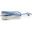 No Alibi Alien Jig Offshore Series, Glow Blue/White Skirt, 6 oz White/Blue Head, NA-AJB6