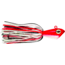 No Alibi Alien Jig Offshore Series, Glow Red/Black Skirt, 6 oz Red Head, NA-AJR6