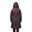 Nobis Alissa Midi Fitted Parka - Womens, Burgundy, Extra Small, ALISSA-CY BURGUNDY-XS