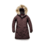 Nobis Alissa Midi Fitted Parka - Womens, Burgundy, Extra Small, ALISSA-CY BURGUNDY-XS