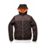 Nobis Elle Quilted Hooded Jacket - Womens -Dark Brown/Heathered Burgundy-Small