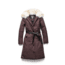 Nobis Grace A-Line Coat - Womens, H. Burgundy, Medium, GRACE-H.Burgundy-M