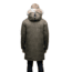 Nobis Johan Long Parka - Mens -Army Green-Large