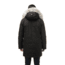 Nobis Johan Long Parka - Mens -Black-Small