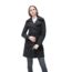 Nobis Justice Trench - Womens, Black, XXS, JUSTICE-BLACK-XXS