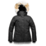 Nobis Lindsay Hip Length Parka - Womens, Crosshatch Black, Extra Small, LINDSAY-CH BLACK-XS