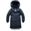 Nobis Little Astrid Long Coat - Kids, Crosshatch Navy, Large, LIL ASTRID-CH NAVY-L