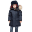 Nobis Little Yatesy Kids Long Parka, Navy, Large, LITTLEYATESY-Navy-L