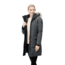 Nobis Merideth Parka - Women's -Crosshatch Steel Grey-Small