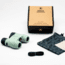 Nocs Provisions Standard Issue 10x25mm Roof Prism Waterproof Binoculars, Rugged, Icy Mint, NOC-STX-GN3