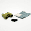 Nocs Provisions Standard Issue 10x25mm Roof Prism Waterproof Binoculars, Rugged, Olive Green, NOC-STX-GN2