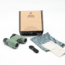 Nocs Provisions Standard Issue 10x25mm Roof Prism Waterproof Binoculars, Rugged, Sage Green, NOC-STX-GN1