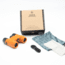 Nocs Provisions Standard Issue 10x25mm Roof Prism Waterproof Binoculars, Rugged, Sunset Orange, NOC-STX-ORG