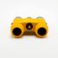 Nocs Provisions Standard Issue 8x25mm Roof Prism Waterproof Binoculars, Rugged, Canary Yellow, NOC-STD-YL2