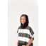 Nomadix Changing Poncho, Stripes Noll Black, Small/Medium, KCP-STRP-101