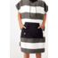 Nomadix Changing Poncho, Stripes Noll Black, Small/Medium, KCP-STRP-101